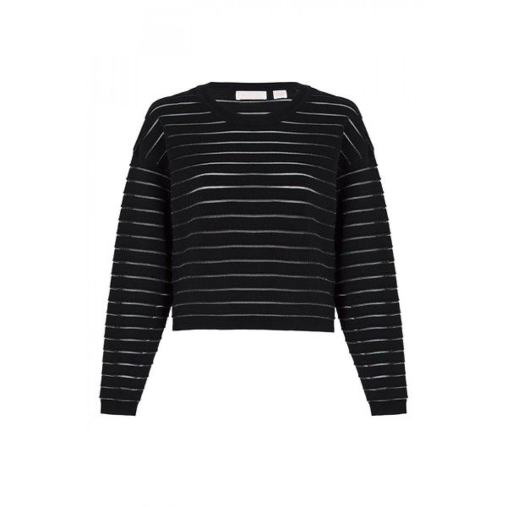 Sass & Bide Opal Eyes Cropped Knit Top
